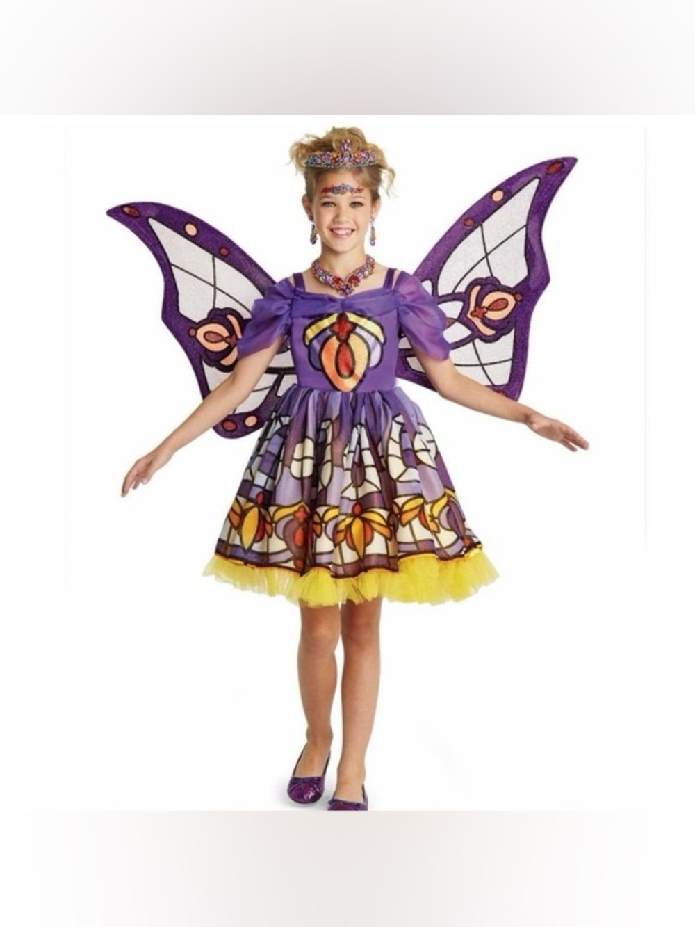Wishcraft Stained-Glass Fairy Costume